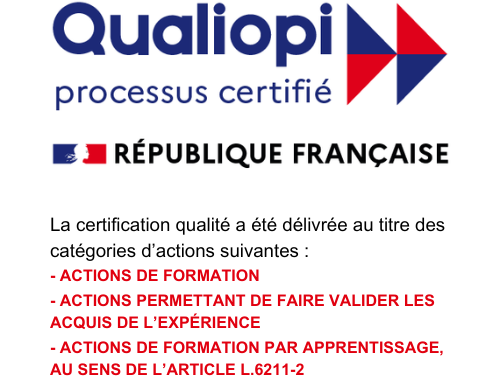 Certification Qualiopi pour Ifolog Méditerranée